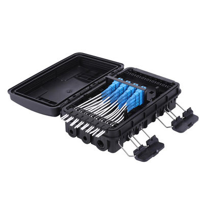 16 Core Fiber Optical Terminal Box with PP+Glassfiber Material and Mini PLC Splitter for Fttx Network