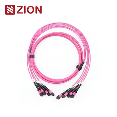 48F OM4 High-Density MPO Fiber Optic Trunk Cable for Data Center Applications