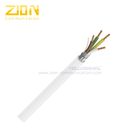 Security Alarm Cable Shielded 0.20mm2 Solid Copper Conductor For Intercom System