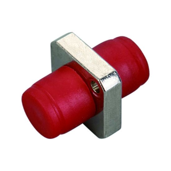 FC Rectangle Flange Fiber Optic Adapter with ≤ 0.2dB Insertion Loss and Wide Operating Temperature Optical Coupler