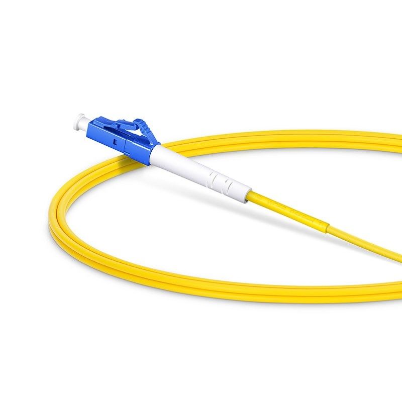 LC UPC to LC UPC Simplex G.652.D Single Mode Fiber Optic Patch Cord with 2.0mm PVC Jacket