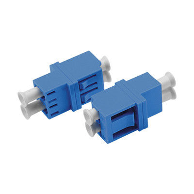 LC UPC DX High-Low Fiber Optic Adapter with ≤ 0.2dB Alternating Loss, Ceramic or Metal Sleeve, and Wide Operating Temperature (-40 to +85℃)