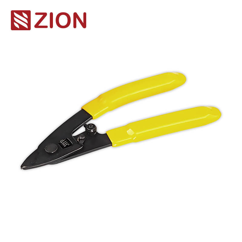 Precision Fiber Optic Stripper for 250 µm Buffer and 2-3 mm Jacket with Precision-Ground Surfaces