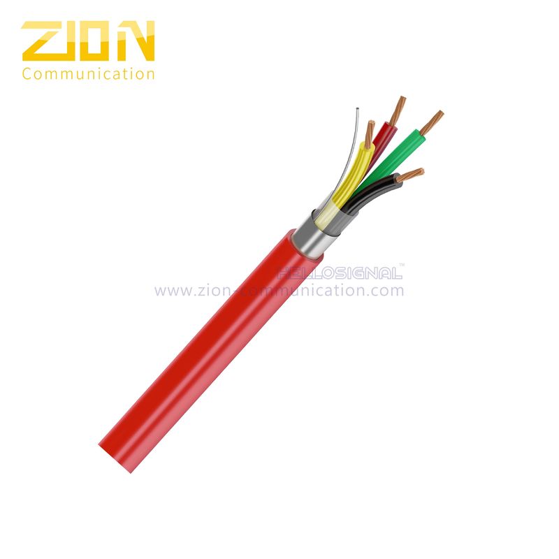 Fire Alarm Cable Shielded  22AWG Solid Bare Copper with FR-PVC Non-Plenum